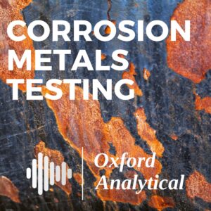 Corrosion to metals testing